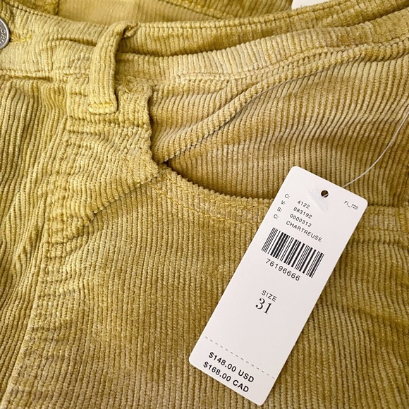 Anthropologie The Icon Flare Corduroy Jeans 31 new - Picture 5 of 6